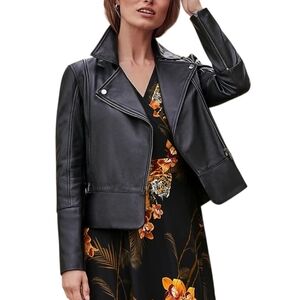 Ted Baker Women's Black Leather Jacket